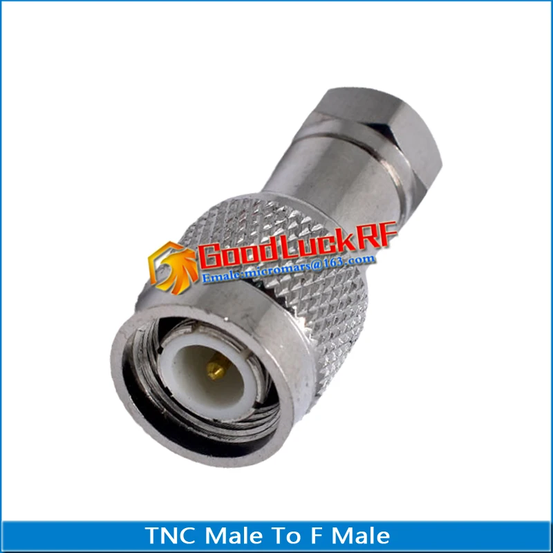 1X Pcs High-quality TNC Male To F TV Plug Brass Straight RF Adapters Coaxial Connector | Строительство и ремонт