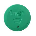 Зеленая силиконовая крышка для капсульной кофемашины dolce gusto