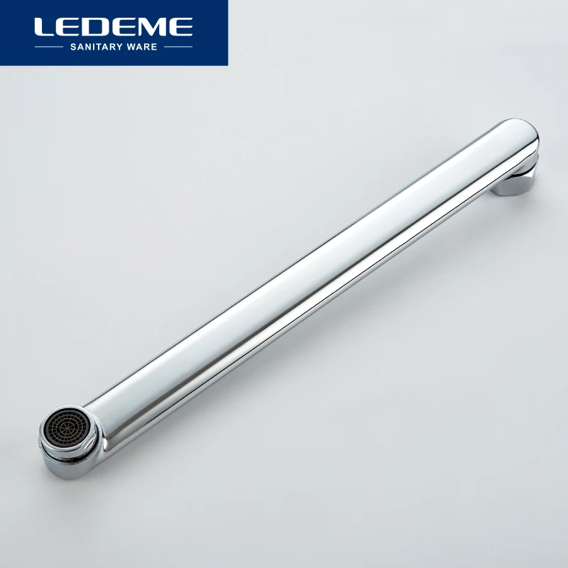 LEDEME Смеситель для ванны с длинным изливом 300мм. латунь Цвет: хром L2590 |