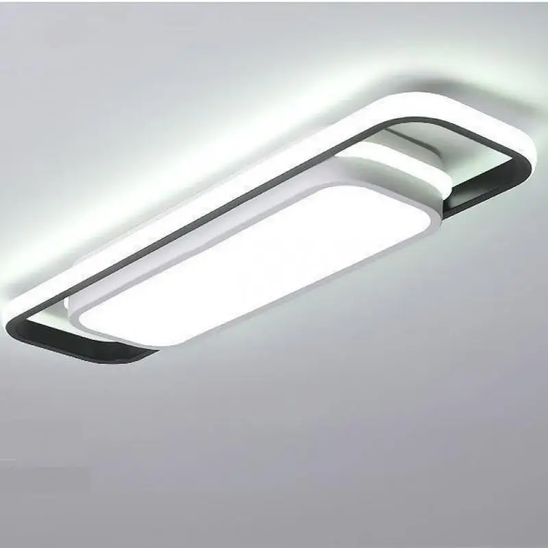 

Led Strip Ceiling Lamp Office Corridor Lighting Porch Bedroom Modern Simple Balcony Ceiling Lights Decorations For Home
