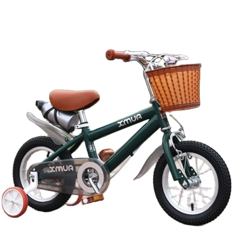 

12/14/16/18 inch children's bicycle retro British style 2-10 year old boy and girl bicycle student bicycle with basket