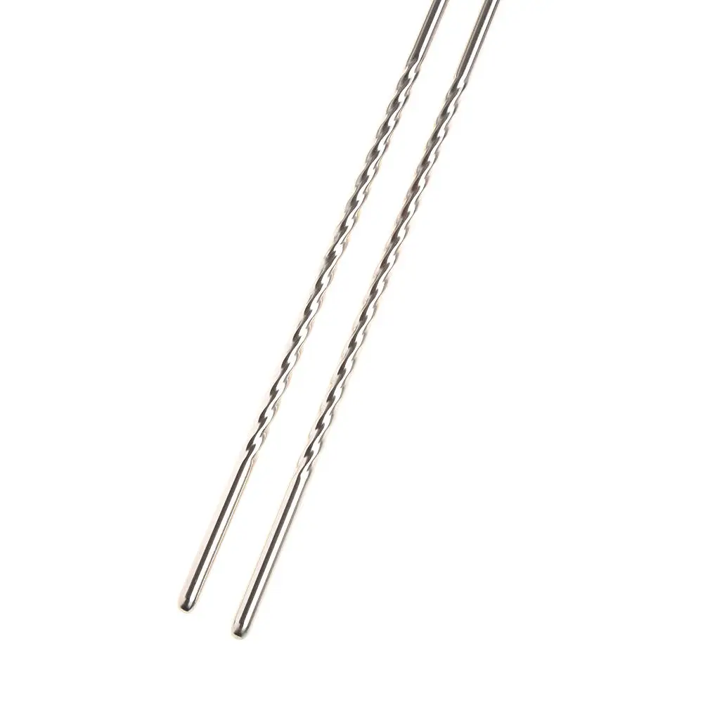 A Pair Cooking Chopsticks Stainless Steel Chopsticks Extra Long Frying Chopsticks, Dishwasher Safe, 38.8 cm images - 6