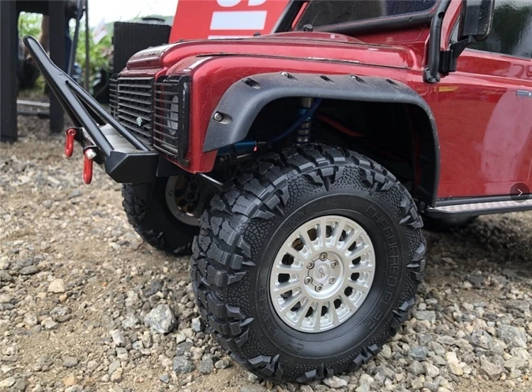4 шт., 1,9 дюймов, губка для шин Dragon Claw для 1/10 RC Гусеничный автомобиль Trx4 Defender Bronco D90 D110, осевой Scx10 90047