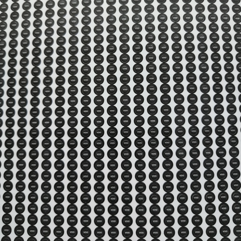 1000 шт. хрупкие гарантийные наклейки черные и красные круглые 0 25 см мм|sticker void|sticker