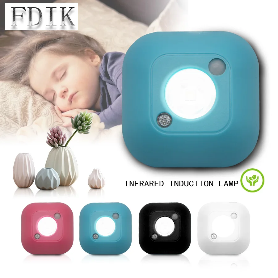 Светодиодный светильник для ночей аварийные светильники с пассивным ИК датчиком