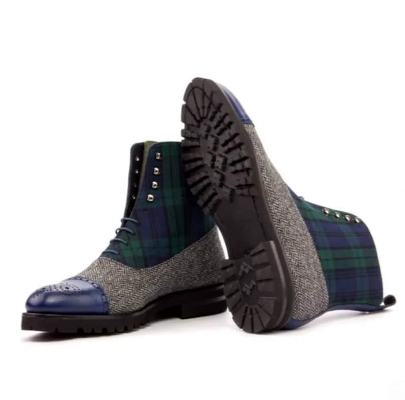 Новые модные мужские повседневные ботинки мартинсы из искусственной кожи в