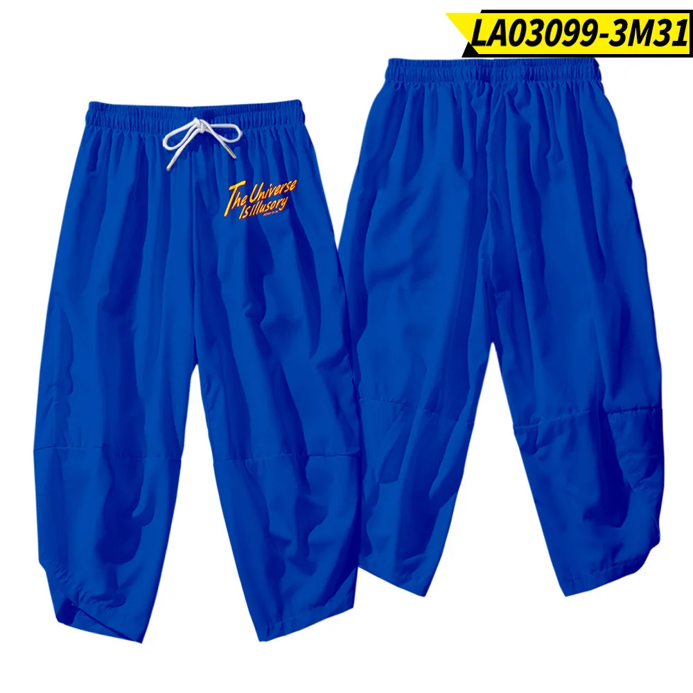 

Summer Autumn Casual Harem Pants Streetwear Men Hip Hop Pants Chinese Style Nine Points Trousers Jogger Sweatpants