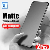 2pcs frosted no fingerprint tempered glass for one plus nord 2 n200 n100 n10 screen protector oneplus 9 5 5t 6 6t 7 7t 8t glass