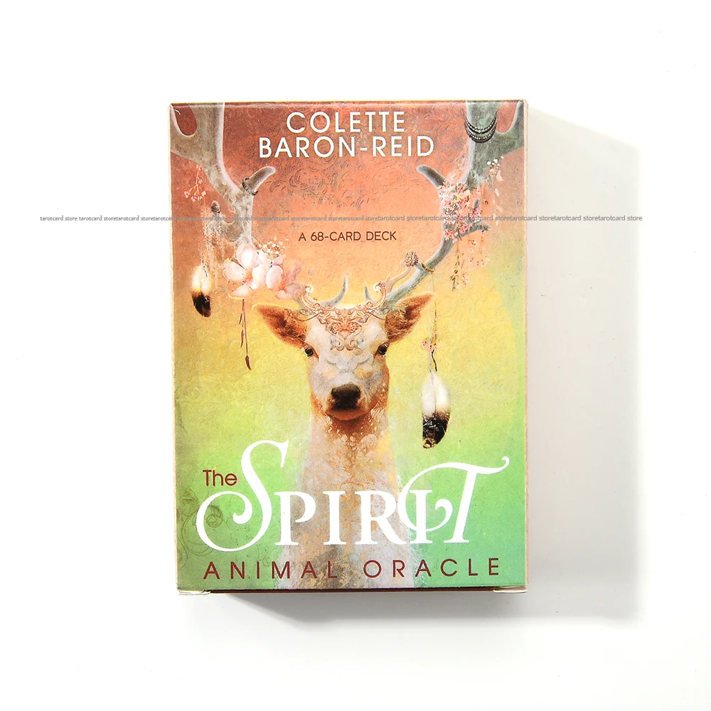 The Spirit Animal Oracle A 68-Card Deck and Electronic Guidebook Divination Baron Reid Insects Fish Card Game Board | Игрушки и хобби