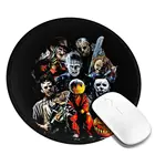 Коврик для мыши Hellraiser, резиновый коврик для мыши с ужасными персонажами фильмов, с принтом в виде подлокотника