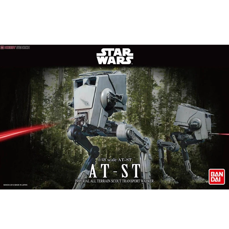 Bandai Зорныя войны 1/48 AT ST повышенной проходимости разведки транспортный самолет