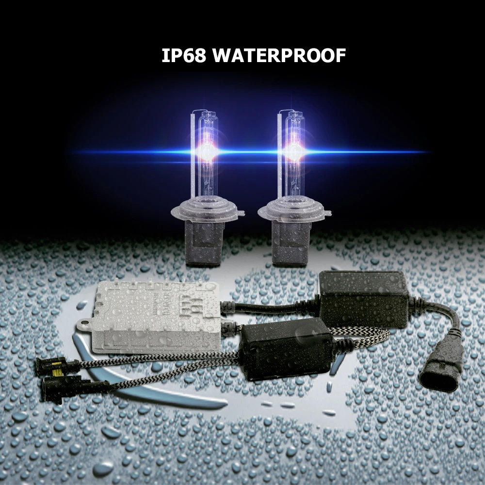 CNSUNNYLIGHT Canbus 55 Вт автомобильные ксеноновые лампы HID H7 H1 H11 H8 HB3 HB4 9005 9006 4300K 6000K супер