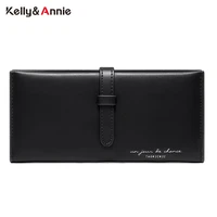 fashion designer long clutch wallets women soft pu leather card holder bags slim wallet high quality coin wallets female purse