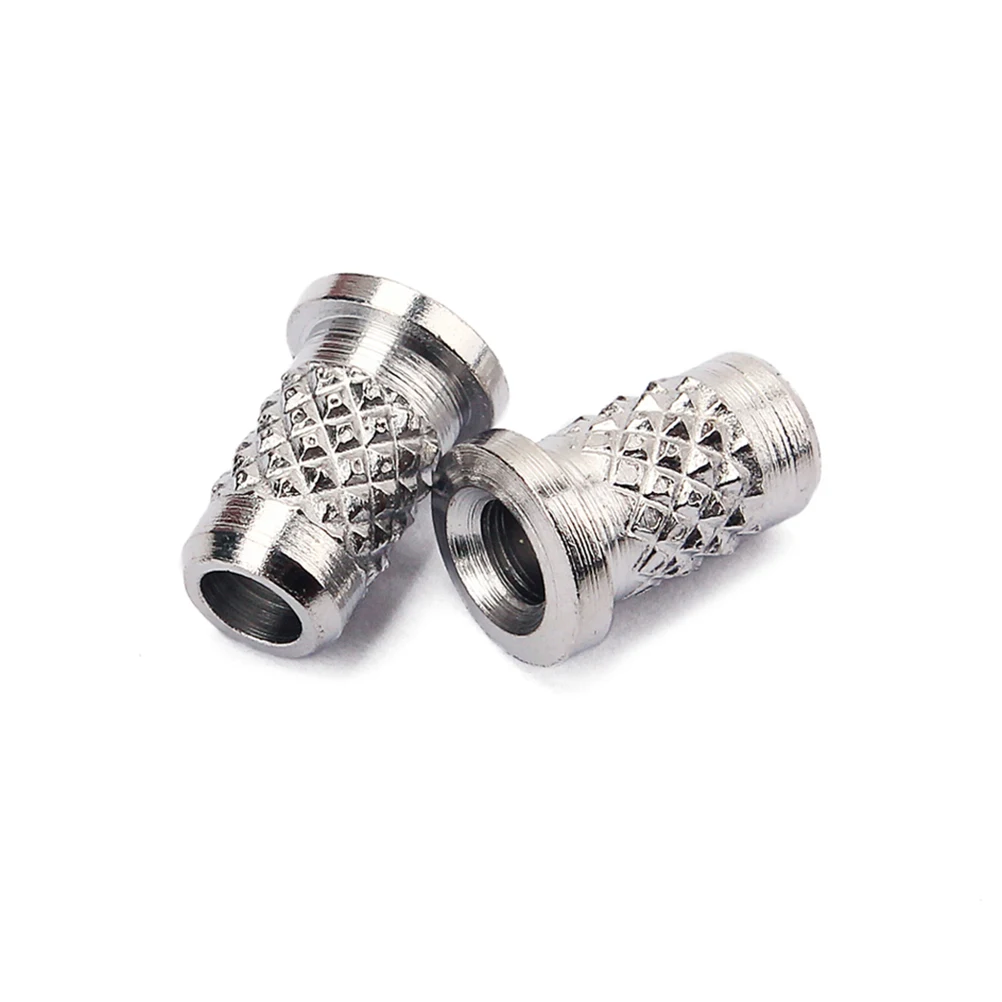 Колпачок для струны с внешней резьбой GE26 серебристая металлическая кольцевая