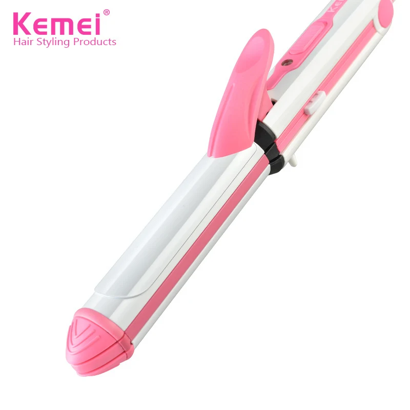 3 в 1 щипцы для завивки волос с подогревом и гофрированной пластиной|kemei in 1|heated rollershair straightener roller |