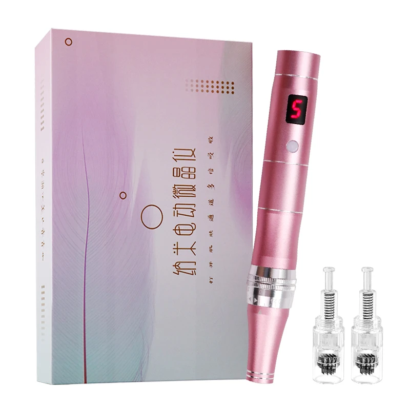 Профессиональная ручка с игольчатым картриджем Dr pen игольчатые наконечники для