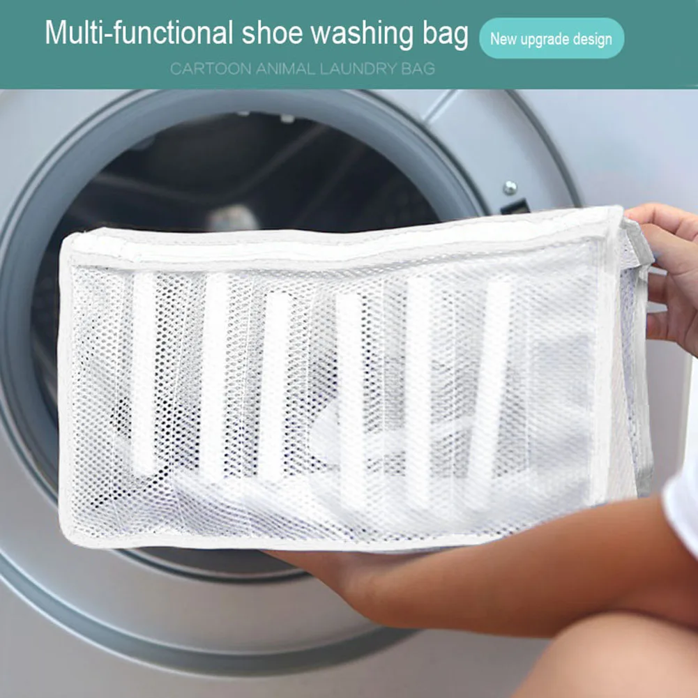 Сетчатый мешок для стирки обуви в машине защитный органайзер обуви|Мешки стирки|