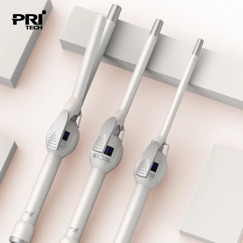 

Мини-бигуди для волос Pritech, профессиональный керамический инструмент для укладки, цифровой дисплей, маленькие завитки, 9 мм 13 мм 16 мм, электри...