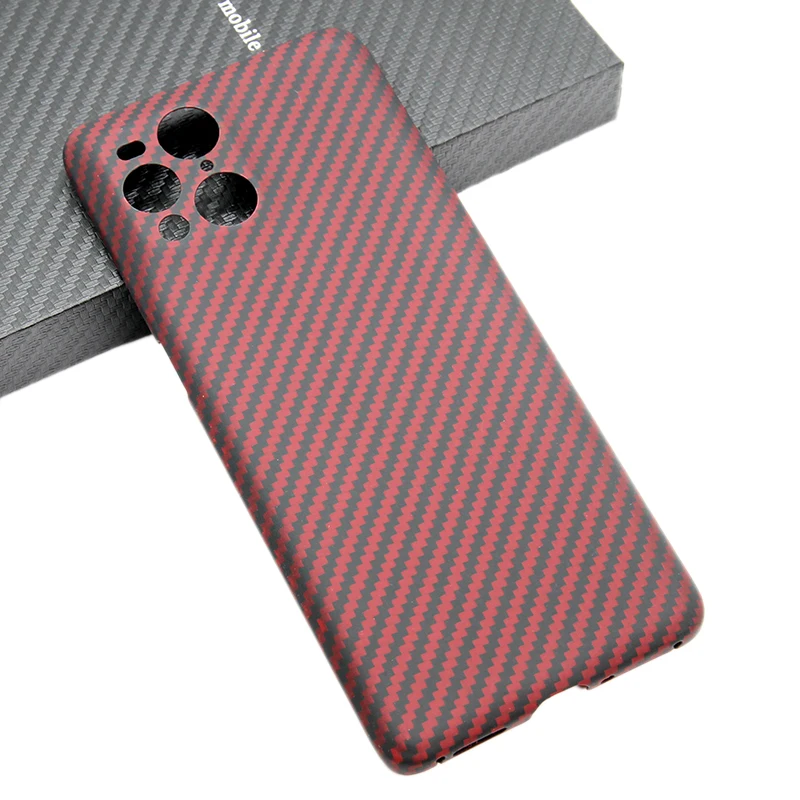 Carbon fiber phone case for OPPO FIND X3 Find X3Pro Thin and light attributes Aramid fiber hard shell