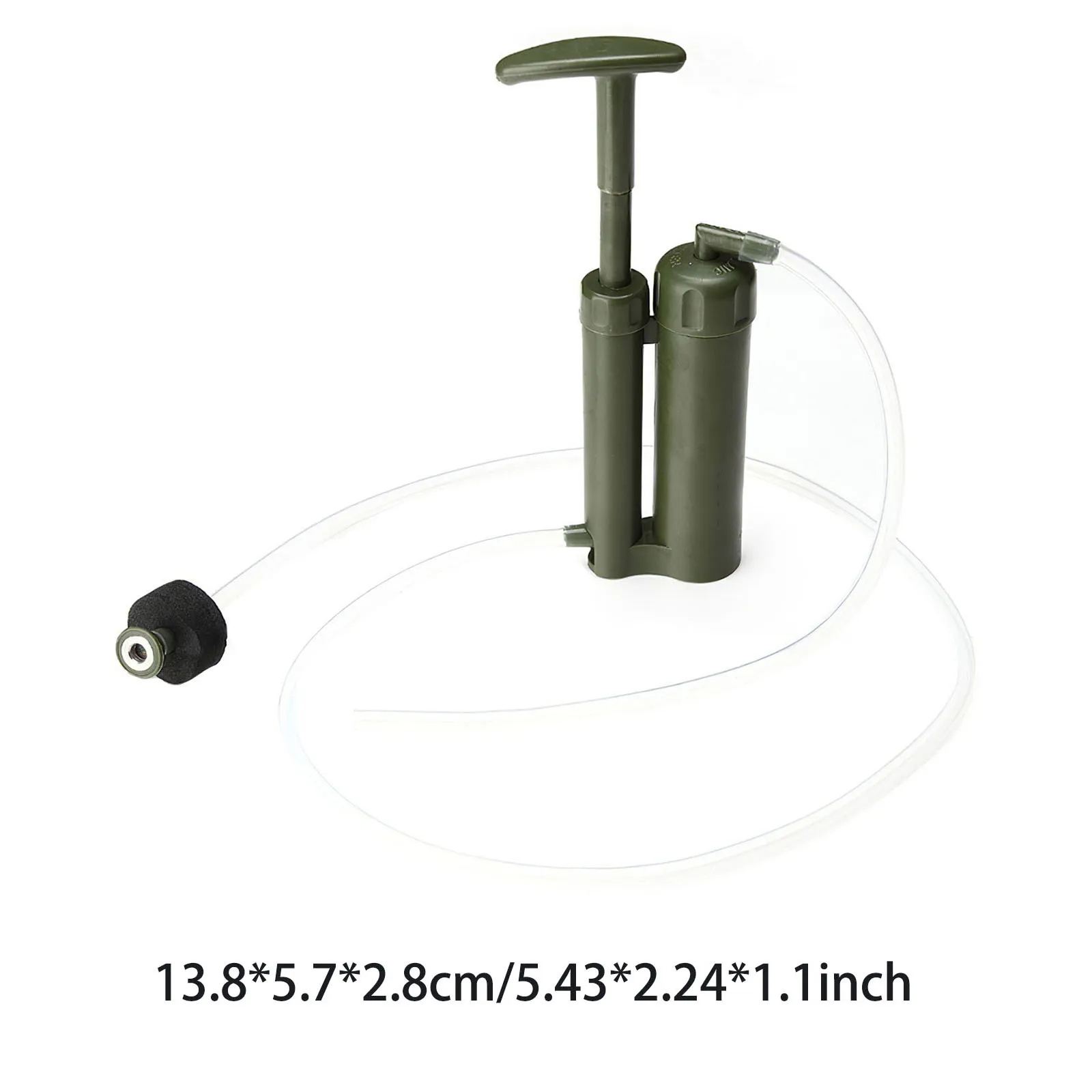 

2000L Purification Capacity Hiking Water Filter Purifier Multifunction Outdoor Camping Emergency Survival Cleansing Accessories