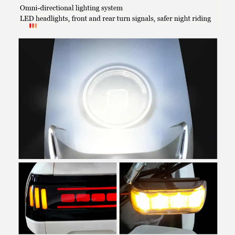 Электрический велосипед 1000 Вт 60 в/72 в высокоскоростной 10 дюймов электрический