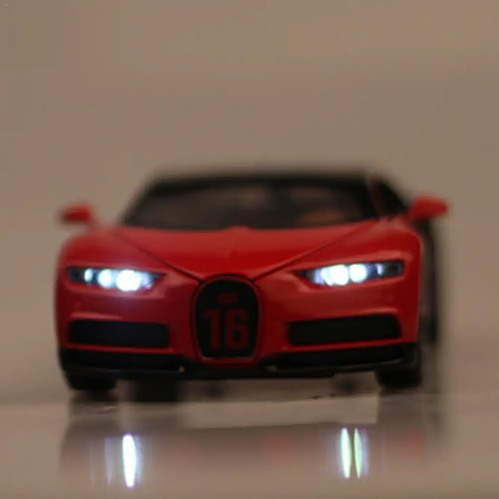 1:32 моделирование Bugatti Chiron Коллекция Модель сплава игрушечных автомобилей Diecast