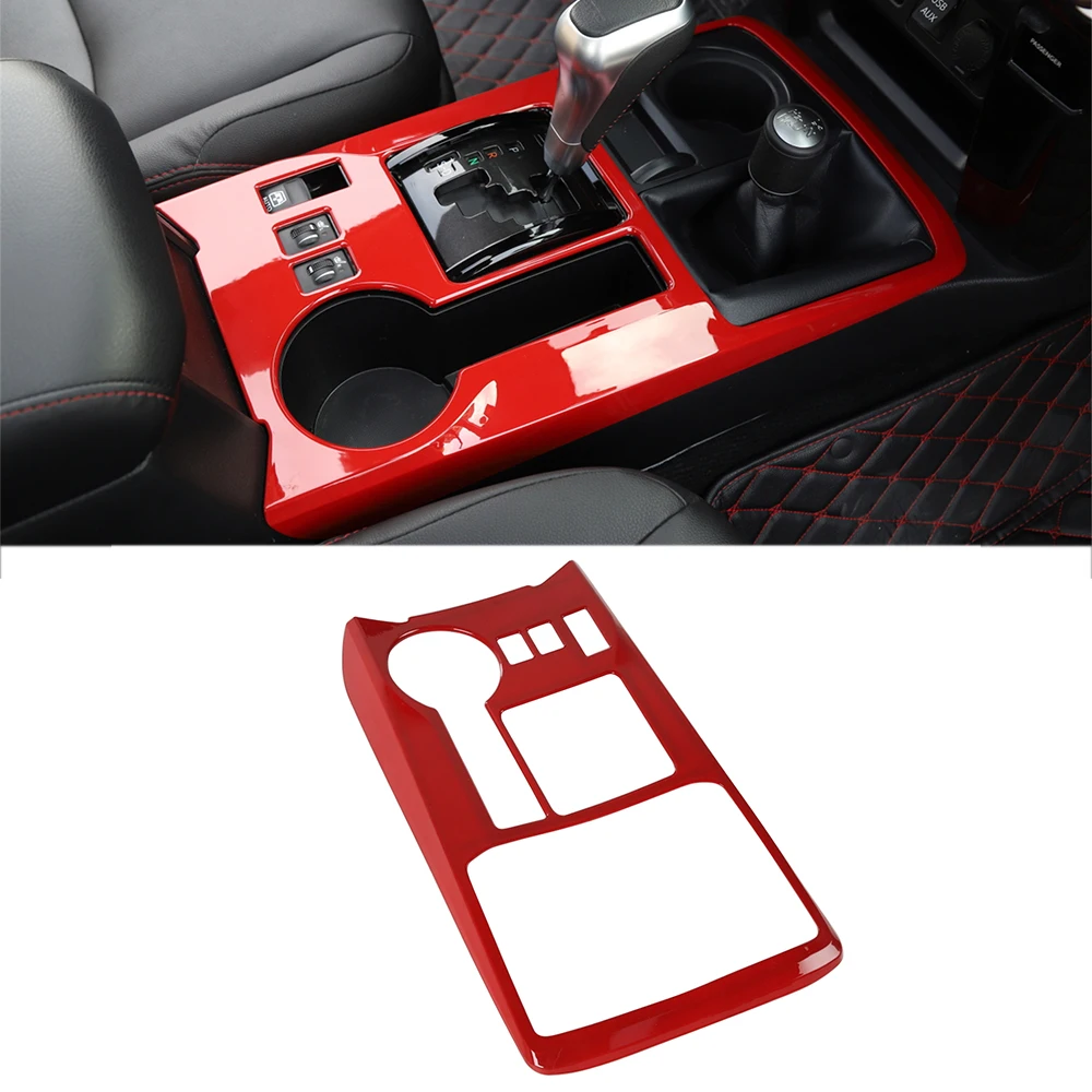 

Gear Shift Panel Decoration Cover Trim Sticker Decal for Toyota 4Runner 2010-2021 Car Interior Accessories ABS Carbon Fiber