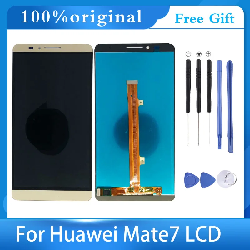ЖК-дисплей Huawei mate 7 с сенсорным экраном и дигитайзером в сборе запасные части