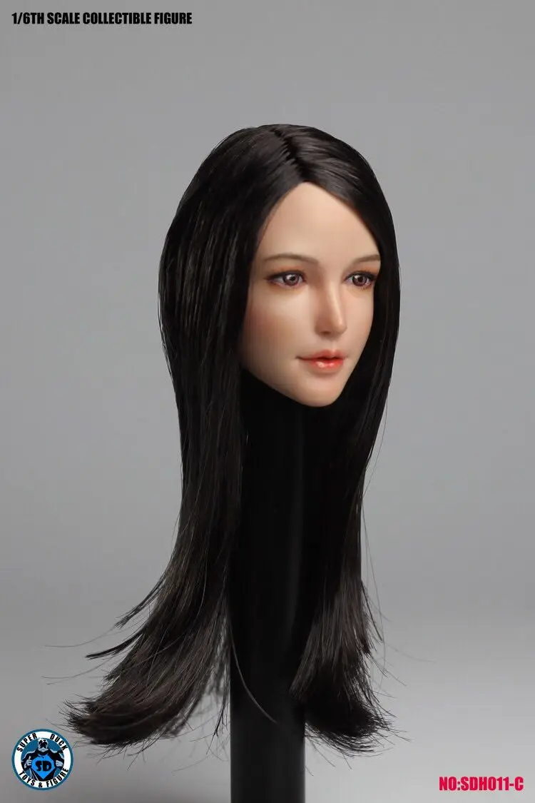 Супер утка SDH011 1/6 пикантные азиатская женская голова лепить горячая девушка