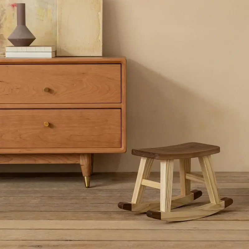 Детская троянская/сплошная лошадка-качалка детская эксклюзивная скамейка для