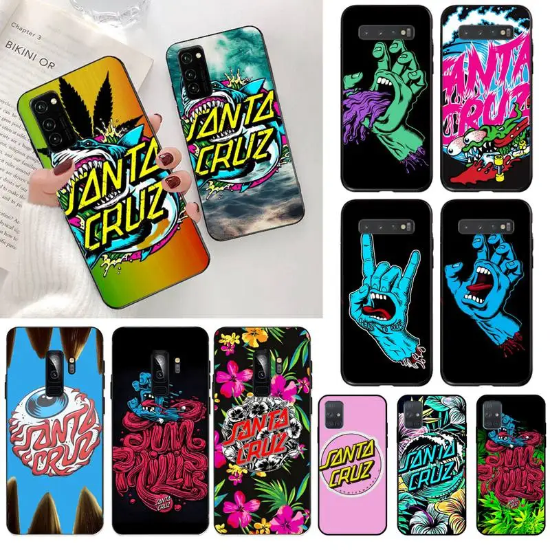Модный брендовый чехол для телефона с рисунком Санта Круз скейтборда Samsung S20 plus