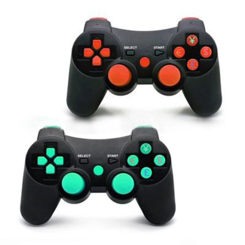 Multi style Dualshock 3 Bluetooth Wireless Gamepad for Play Station Joystick Console mando ps3 controller controle | Электроника
