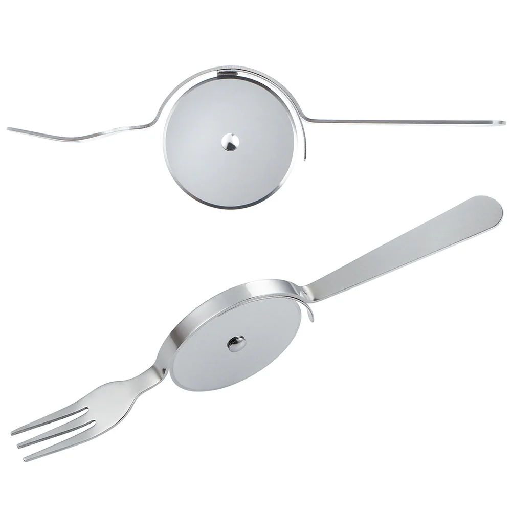 Резак для пиццы и вилка из нержавеющей стали резак с вилкой | Дом сад