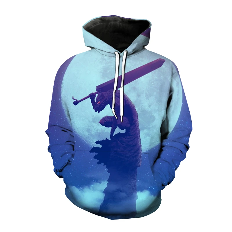 

Berserk Hoodies Anime Manga Comic Berserker 3D Printed Sweatshirt Men Women Harajuku Fashion Hoodie Unisex Pullover Hip Hop Coat