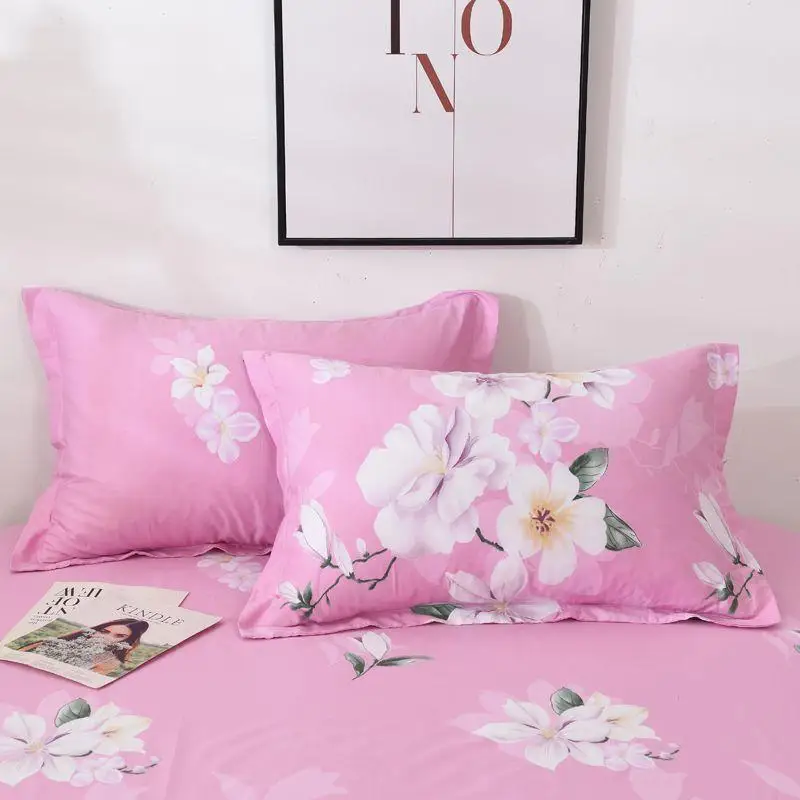 1 шт. постельное белье Двухслойное королевское чистый хлопок плоский лист цветок