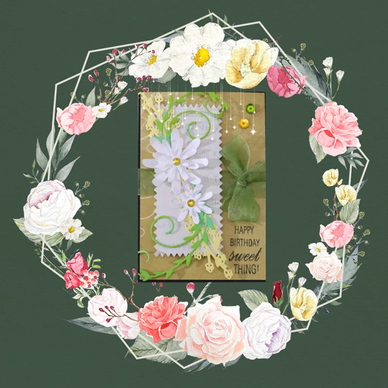 Металлические штампы трава 2020 рукоделие рождественские Скрапбукинг альбом