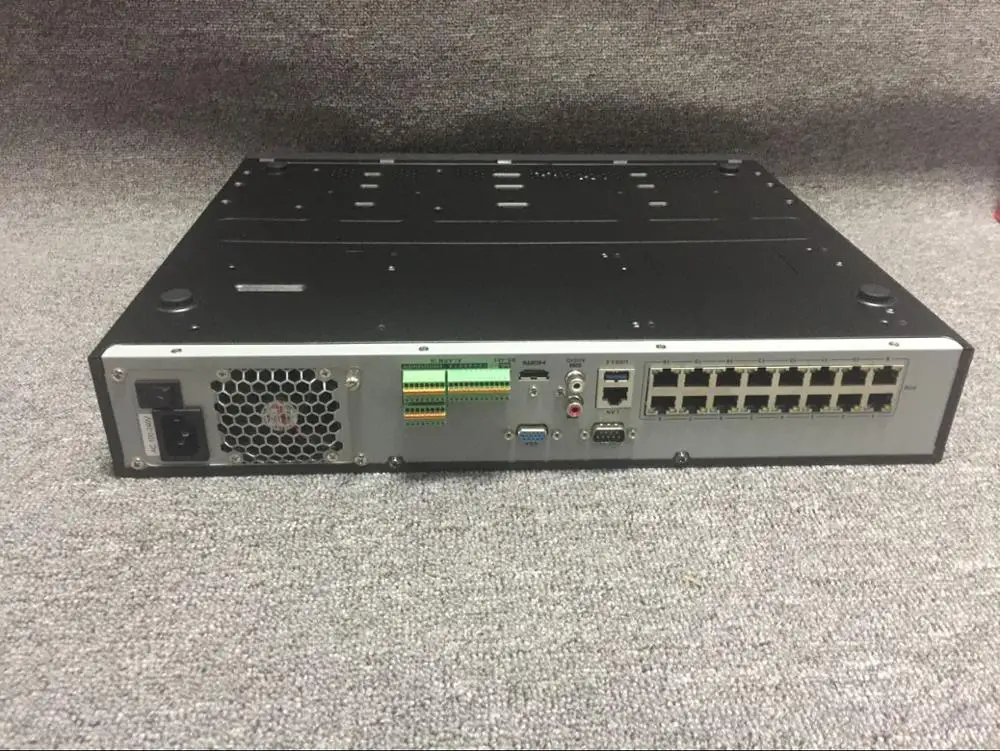 Оригинальная Hikvision английская международная версия встроенный Plug& Play 4K NVR DS-7716NI-K4/16 P DS-7732NI-K4/16 P с 16 PoE 8MP