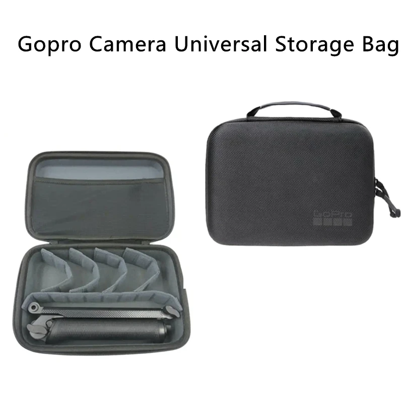 

Gopro Bag Multifunctional Sports Camera Universal Carrying Case Grid Free Combination for Gopro 9 8 7 Storage Bag Accessories