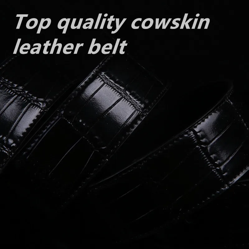 2021 New cheetah Men's Belt Authentic Top Cowskin Leather Buckle Belt Young and Middle-aged business leisure tide men's belt leather belt price