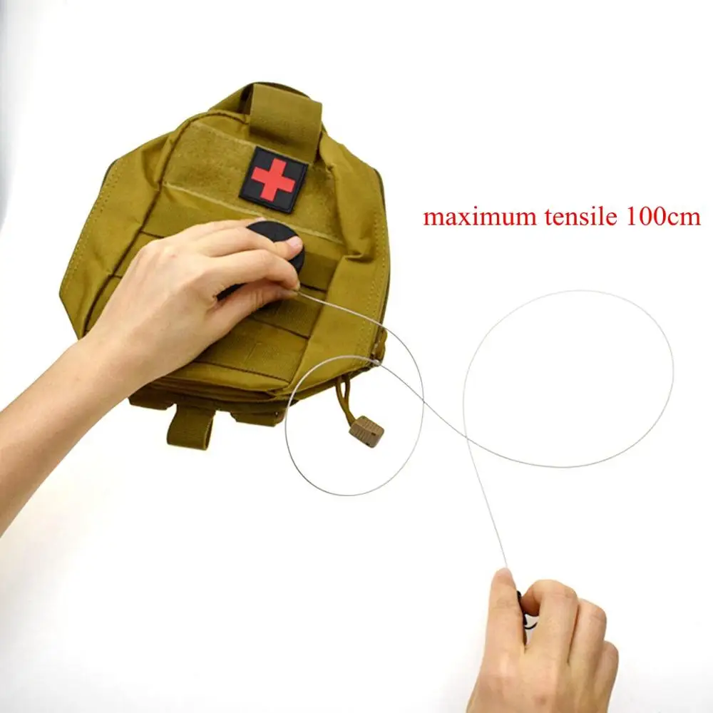 Аксессуары для ружья телескопический стальной трос инструмент защиты от потери