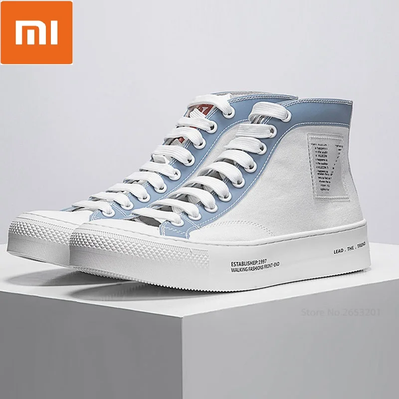 Xiaomi VLLICON/простая стильная парусиновая обувь с контрастной отделкой Удобная