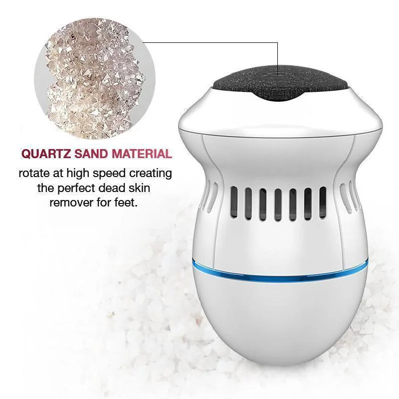 

Rechargeable Electric Foot Grinder File Vacuum Dead Skin Callus Remover Foot Pedicure Tools Feet Care for Hard Cracked Cleaning