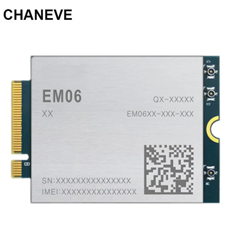 Модуль MIMO 4G LTE Япония EM06-J м.2 CAT6 DL/300 Мбит/с UL/50 для широкополосных приложений M2M и IoT |