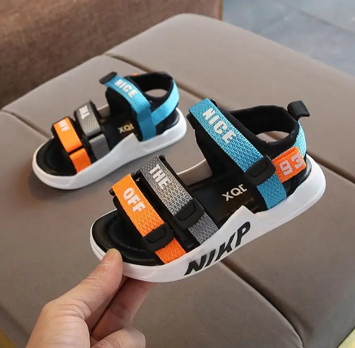 

2021 summer new children's sandals baby toddler shoes girls beach shoes soft bottom non-slip boys sports sandals leisure