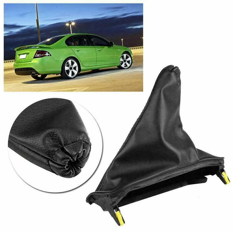 Чехол для ручного тормоза черный кожаный чехол Ford Falcon FG пылезащитный аксессуары |