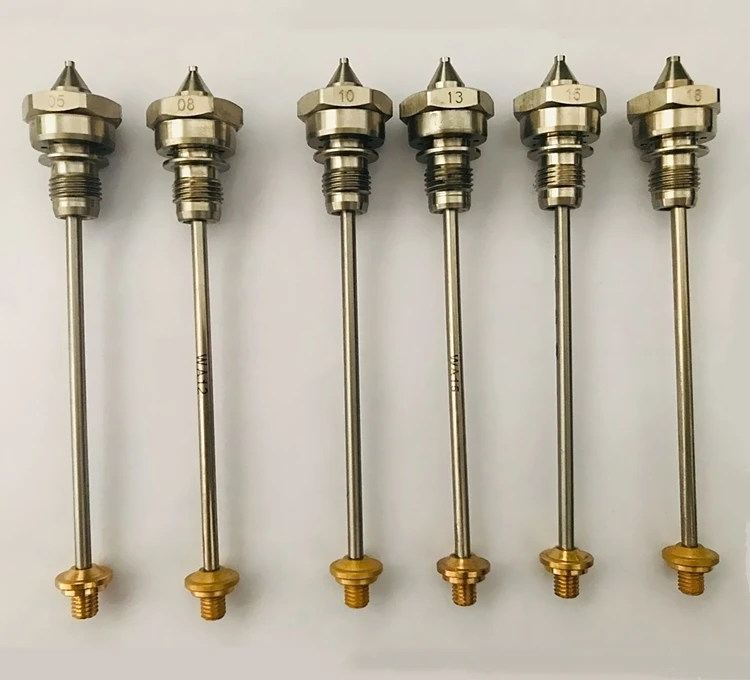 

Automatic Paint Spray Gun parts WA101/WA200 nozzle,air cap(R2,K2,G2P,E2P,H2,H4), needle,Tightening ,Replacement parts