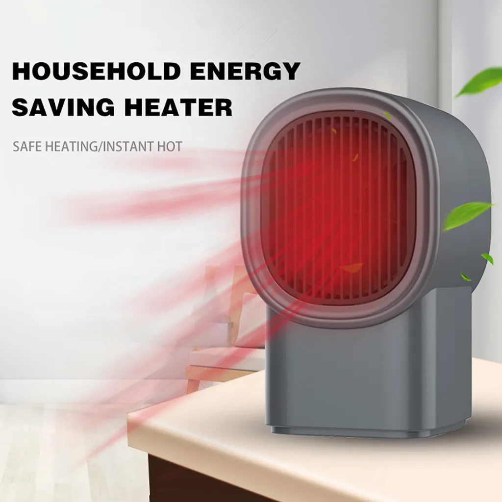 Настольная мини Бесшумная портативная тепловентиляторная плита с регулировкой