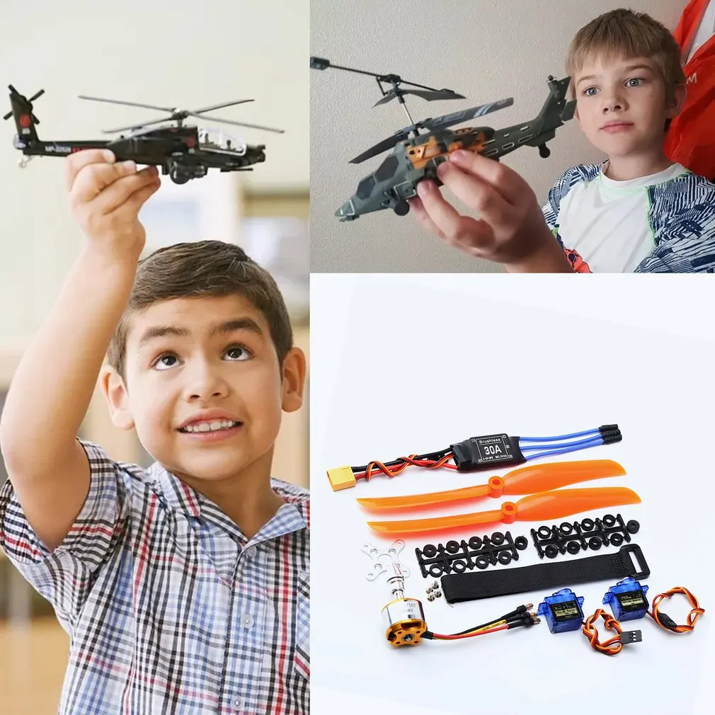 Фото A2217 2217 1100KV / 1250KV 2300KV бесщеточный двигатель + 40A ESC SG90 Servo 6040/8060/1060 Prop для RC A2217 2217 1100KV / 1250KV 2300KV бесщеточный двигатель + 40A ESC SG90 Servo 6040/8060/1060 Prop для RC