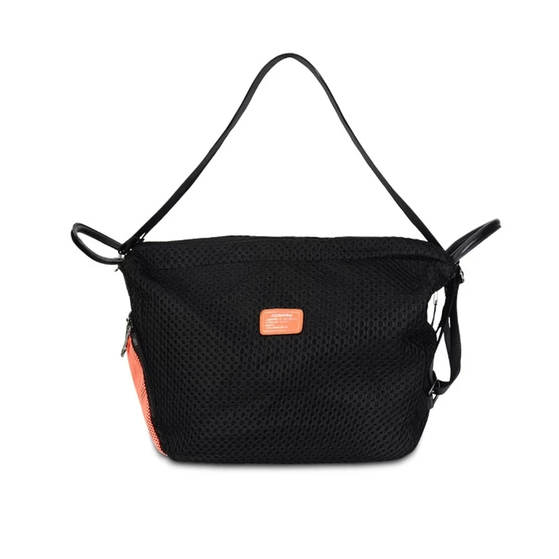 

Ladies Travel Storage Bag Fashion Multifunctional Shoulder Bag Double Pocket Color Matching Bag Large Capacity Backpack New