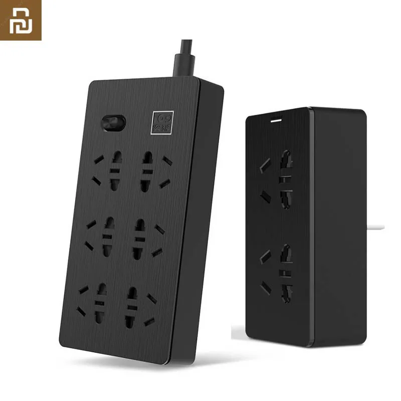 Оригинальный Youpin TP 6 портов разъем питания защита от перегрузки 750 Retardant пламя